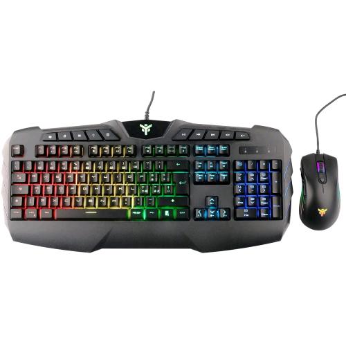 Itek T20 — kit tastiera italiana e mouse USB RGB