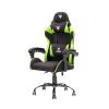 Itek RHOMBUS FF10 — sedia gaming nero/verde