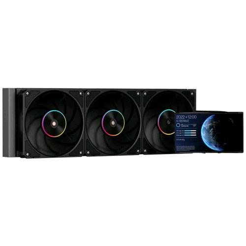 Itek THERMORA 50B — dissipatore a liquido 360 mm con LCD 5 pollici