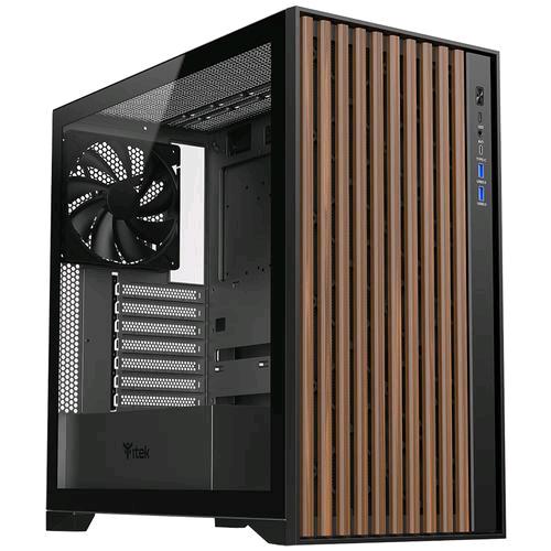 Itek WOODY nero — case PC