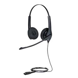 Jabra Biz 1500 — cuffie duo con microfono, connettore QD