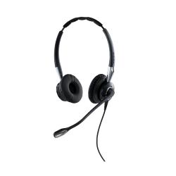 Jabra Biz 2400 II — cuffie duo con microfono, connettore QD