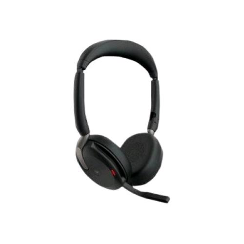 Jabra Evolve2 65 Flex — cuffie stereo MS Bluetooth con adattatore USB-A