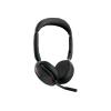 Jabra Evolve2 65 Flex — cuffie stereo MS Bluetooth con adattatore USB-A