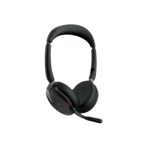 Jabra Evolve2 65 Flex — cuffie stereo MS Bluetooth con adattatore USB-C