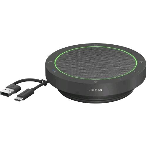 Jabra Speak2 55 — speakerphone UC USB-A/USB-C e Bluetooth, grigio scuro