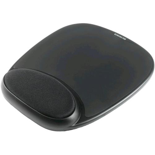 Kensington — tappetino mouse con poggiapolsi in gel nero