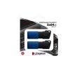 KINGSTON DATATRAVELER 2 x 64GB CHIAVETTA USB-A USB 3.2 Gen 1 NERO/BLU CONF 2 Pz.