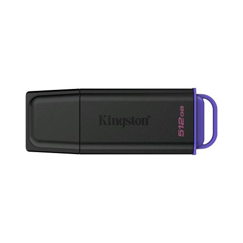 KINGSTON DATATRAVELER EXODIA 512GB CHIAVETTA USB-A 3.2 Gen 1 NERO VIOLA