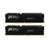 KINGSTON FURY BEAST KIT MEMORIA RAM 2x16GB 32GB TOTALI 5.600 MHz TECMOLOGIA DDR5 TIPOLOGIA DIMM CL36 EXPO BLACK