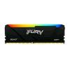 KINGSTON FURY BEAST RGB MEMORIA RAM 8GB 3.200MHz TIPOLOGIA DIMM TECNOLOGIA DDR4 CAS 16