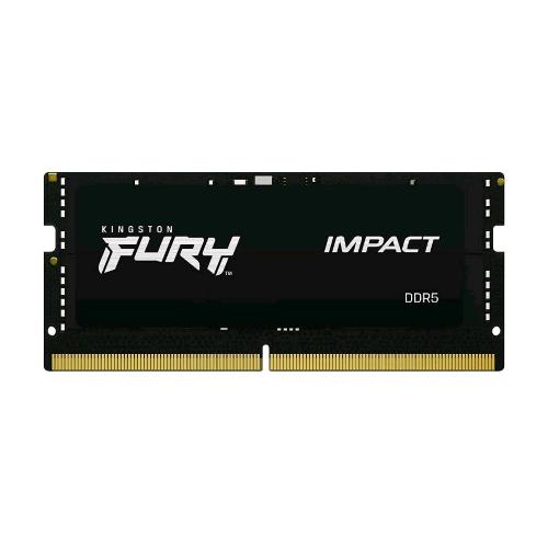 KINGSTON FURY IMPACT MEMORIA RAM 1x32GB 5.600 MHZ TECNOLOGIA DDR5 TIPOLOGIA SO-DIMM 262-PIN CL40 BLACK