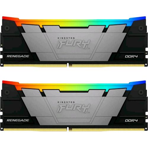 KINGSTON FURY RENEGADE RGB 64GB 2 x 32GB DDR4 3200MT/s CL16 DIMM NERO
