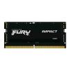 KINGSTON KF548S38IB-16 FURY IMPACT MEMORIA RAM 1x16GB 4.800MHz TIPOLOGIA DDR5 TECNOLOGIA SO-DIMM 262-PIN CL38 NERO