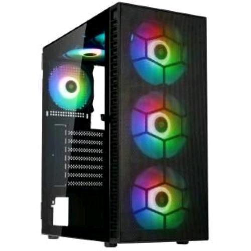 Kolink Observatory HF Mesh — case ATX ARGB nero, 6 ventole