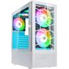 Kolink Observatory MX Glass — case ATX ARGB bianco