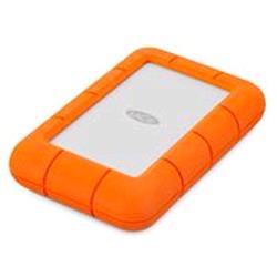 LaCie Rugged Mini 1 TB — HDD esterno USB 3.0, arancione e argento