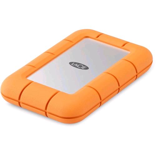 LaCie Rugged Mini SSD 1 TB — SSD esterno USB-C 20 Gbit/s, IP54