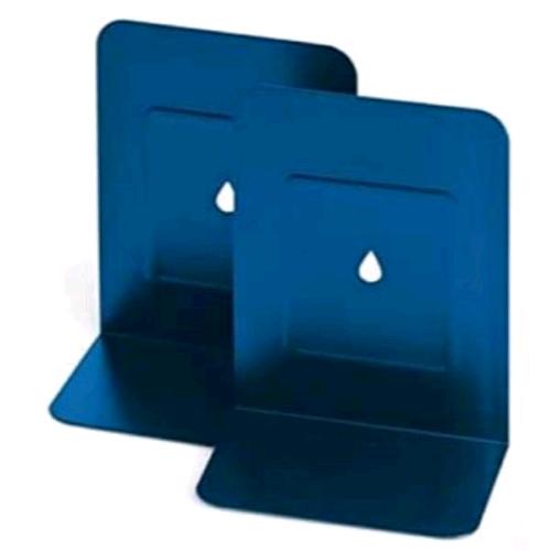 LEBEZ REGGILIBRI A L IN METALLO 13.5X17.5 CM BLU CONF 2 Pz.