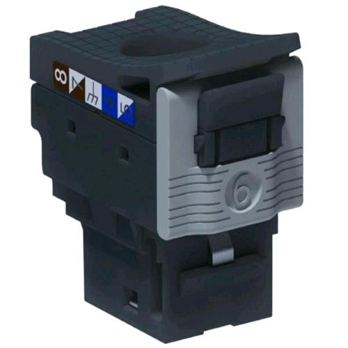 Legrand Linkeo C 632909 — 24 connettori keystone RJ45 Cat.6 UTP