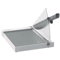 LEITZ HOME A4 GHIGLIOTTINA A LEVA LUNGHEZZA TAGLIO 305 mm PIANO IN LEGNO LAMINATO CAPACITA' 8 FOGLI ANTRACITE
