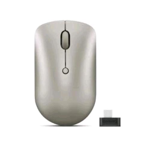 Lenovo 540 USB-C Wireless Compact Mouse — Sand