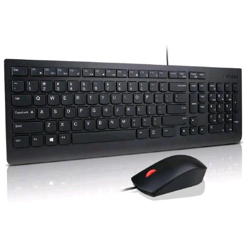 Lenovo Essential — tastiera e mouse USB, layout italiano