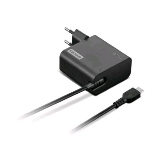 Lenovo — alimentatore USB-C da parete 65 W, spina EU