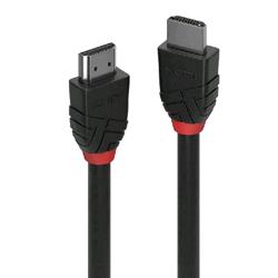 Lindy 36472 — cavo HDMI High Speed Black Line 2 m, nero
