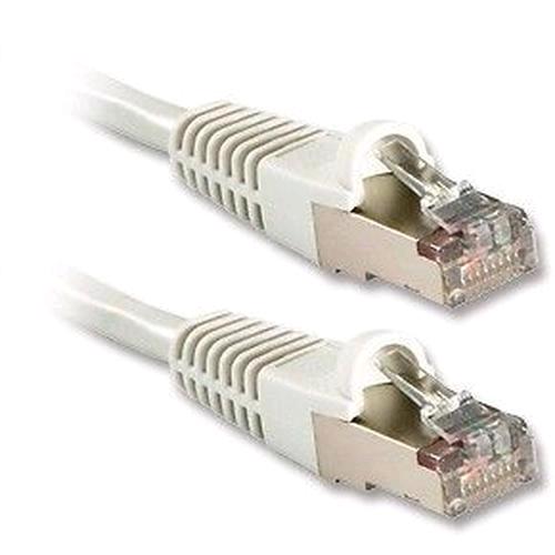 Lindy 47191 — cavo di rete Cat.6A S/FTP LSZH 0,5 m, bianco
