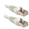 Lindy 47191 — cavo di rete Cat.6A S/FTP LSZH 0,5 m, bianco