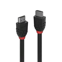 Lindy 36471 — cavo HDMI High Speed Black Line 1 m, nero