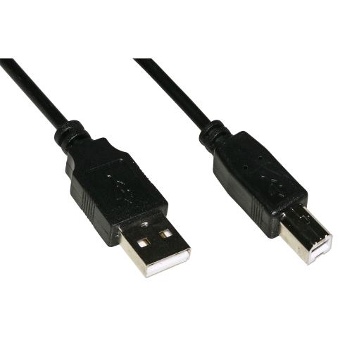 LINK LKCUSB2N — cavo USB 2.0 A-B, 1,8 m, nero