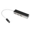 LINK LKADAT127 — adattatore USB-C Ethernet e hub USB, argento