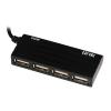 LINK LKHUB204 — hub USB 2.0 a 4 porte, nero