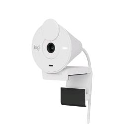 LOGITECH BRIO 300 WEBCAM 2MP FULL HD CON OTTURATORE PRIVACY MICROFONO CON RIDUZIONE DEL RUMORE CERTIFICATA PER ZOOM, MICROSOFT TEAMS, GOOGLE MEET, CORREZIONE AUTOMATICA DELLA LUCE USB-C WHITE