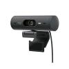 Logitech Brio 500, webcam Full HD USB-C con due microfoni, Show Mode e copriobiettivo, grafite