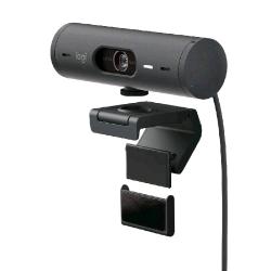 LOGITECH BRIO 505 WEBCAM FULL HD 4 MP CORREZIONE AUTOMATICA DELL'ILLUMINAZIONE INQUADRATURA AUTOMATICA 2 MICROFONI CON RIDUZIONE DEL RUMORE MSFT TEAMS GOOGLE MEET ZOOM GRAPHITE