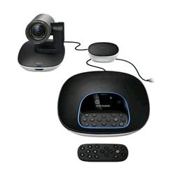 LOGITECH CONFERENCE GROUP KIT PER VIDEOCONFERENZA WEB CAM 30FPS ZOOM 10x + TELEFONO VIVAVOCE + TELECOMANDO COLORE NERO