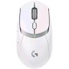 LOGITECH G309 LIGHTSPEED MOUSE GAMING MANO DESTRA WIRELESS RF + BLUETOOTH SENSORE OTTICO HERO 25.000 DPI BIANCO