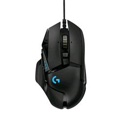 Logitech G502 HERO — mouse gaming cablato RGB, 11 pulsanti programmabili, pesi regolabili