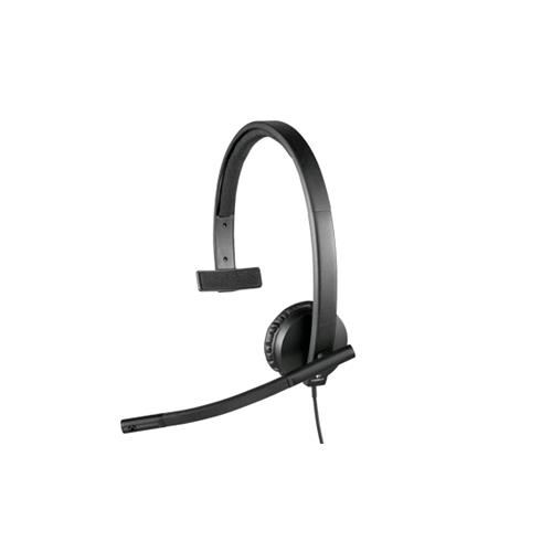 Logitech H570e UC Mono, cuffia USB-A con microfono e cavo 1,9 m