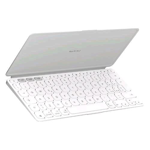 Logitech Keys-To-Go 2 for Apple, tastiera Bluetooth italiana, Off-White