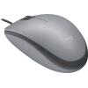 LOGITECH M110 SILENT MOUSE OTTICO USB-A AMBIDESTRO 3 PULSANTI 1.000 DPI MID GRAY