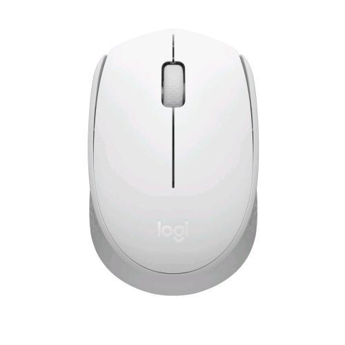 LOGITECH M171 MOUSE OTTICO WIRELESS RF 2.4GHz AMBIDESTRO 3 PULSANTI BIANCO