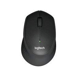 Logitech M330 Silent Plus, mouse ottico wireless, 1.000 DPI, nero