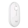 LOGITECH M350S PEBBLE MOUSE 2 MOUSE OTTICO WIRELESS + BLUETOOTH 3 PULSANTI CLICK SILENZIOSO 4.000 DPI AMBIDESTRO BIANCO