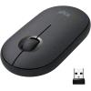 LOGITECH M350S PEBBLE MOUSE 2 MOUSE OTTICO WIRELESS + BLUETOOTH 3 PULSANTI CLICK SILENZIOSO 4.000 DPI AMBIDESTRO GRAPHITE