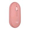 LOGITECH M350S PEBBLE MOUSE 2 MOUSE OTTICO WIRELESS + BLUETOOTH 3 PULSANTI CLICK SILENZIOSO 4.000 DPI AMBIDESTRO ROSA