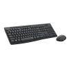 Logitech MK295 Silent, kit tastiera e mouse wireless, QWERTY internazionale, grafite